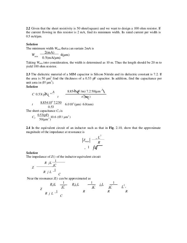 Microwave circuit design a practical approach using ads 1st edition y…