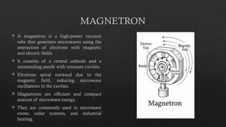 Magnetron Image Microwave Components presentation and its case study | PPTX