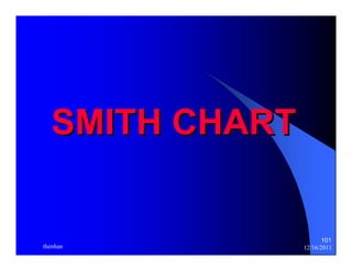 101 
SMITH CHART 
thenhan 12/16/2011 
 