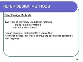 Comprehensive Guide to Microwave Filters: Design and Applications in ...