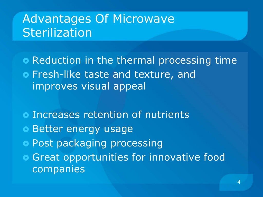 Microwave Food Processing