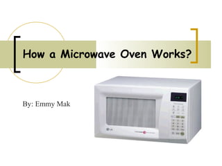 How a Microwave Oven Works?



By: Emmy Mak
 