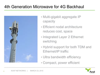 Both Verizon and AT&T are targeting 90% penetration in the next 2 to 5 years