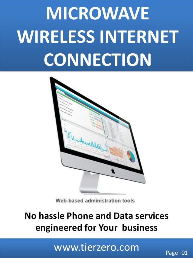 Microwave wireless connection