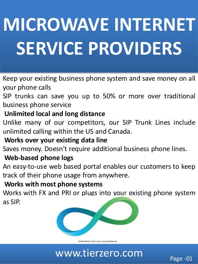 Microwave wireless connection