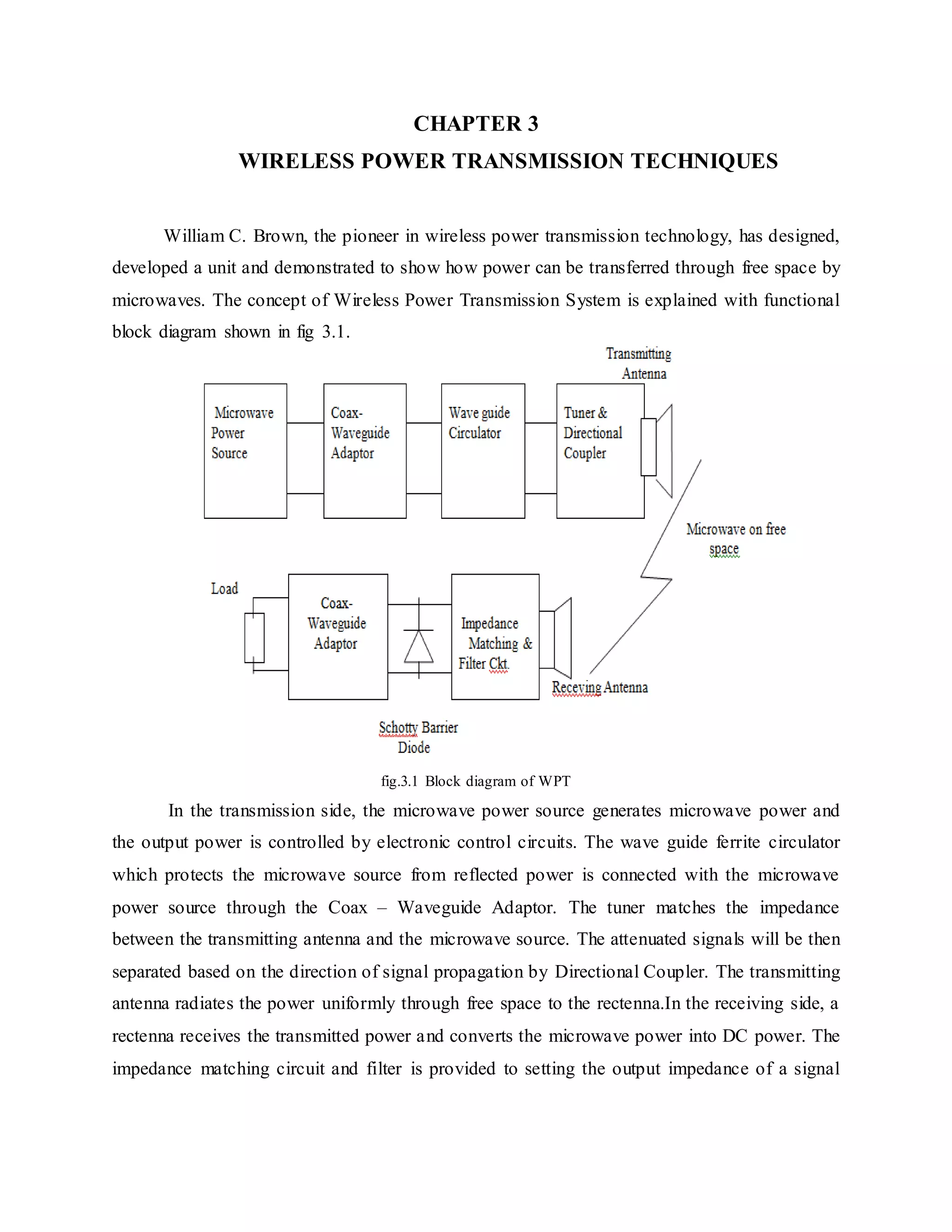 Microwave wireless power transmission | DOCX