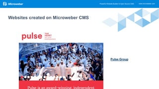 Microweber CMS Presentation - 2019