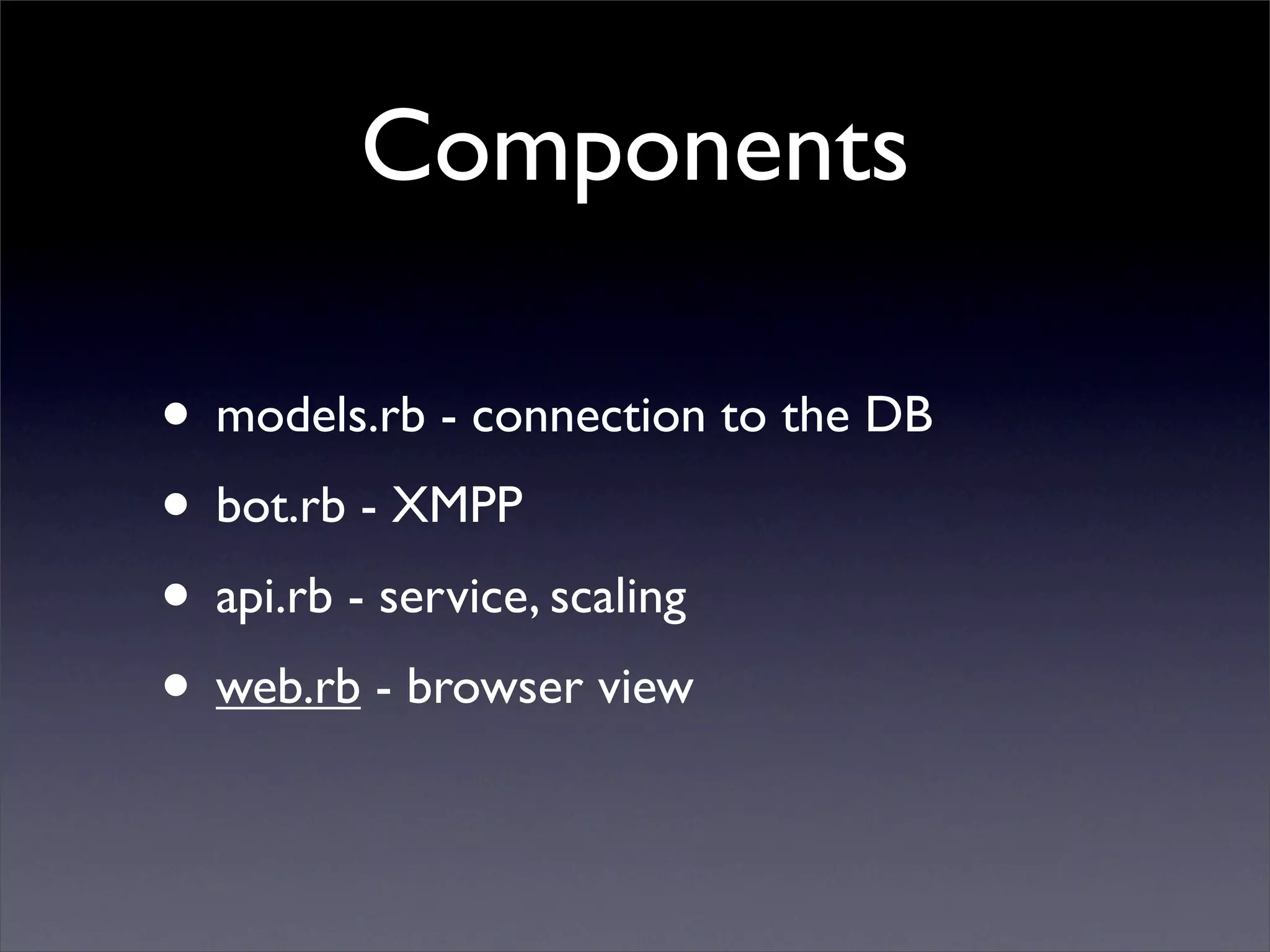 Microblogging via XMPP
