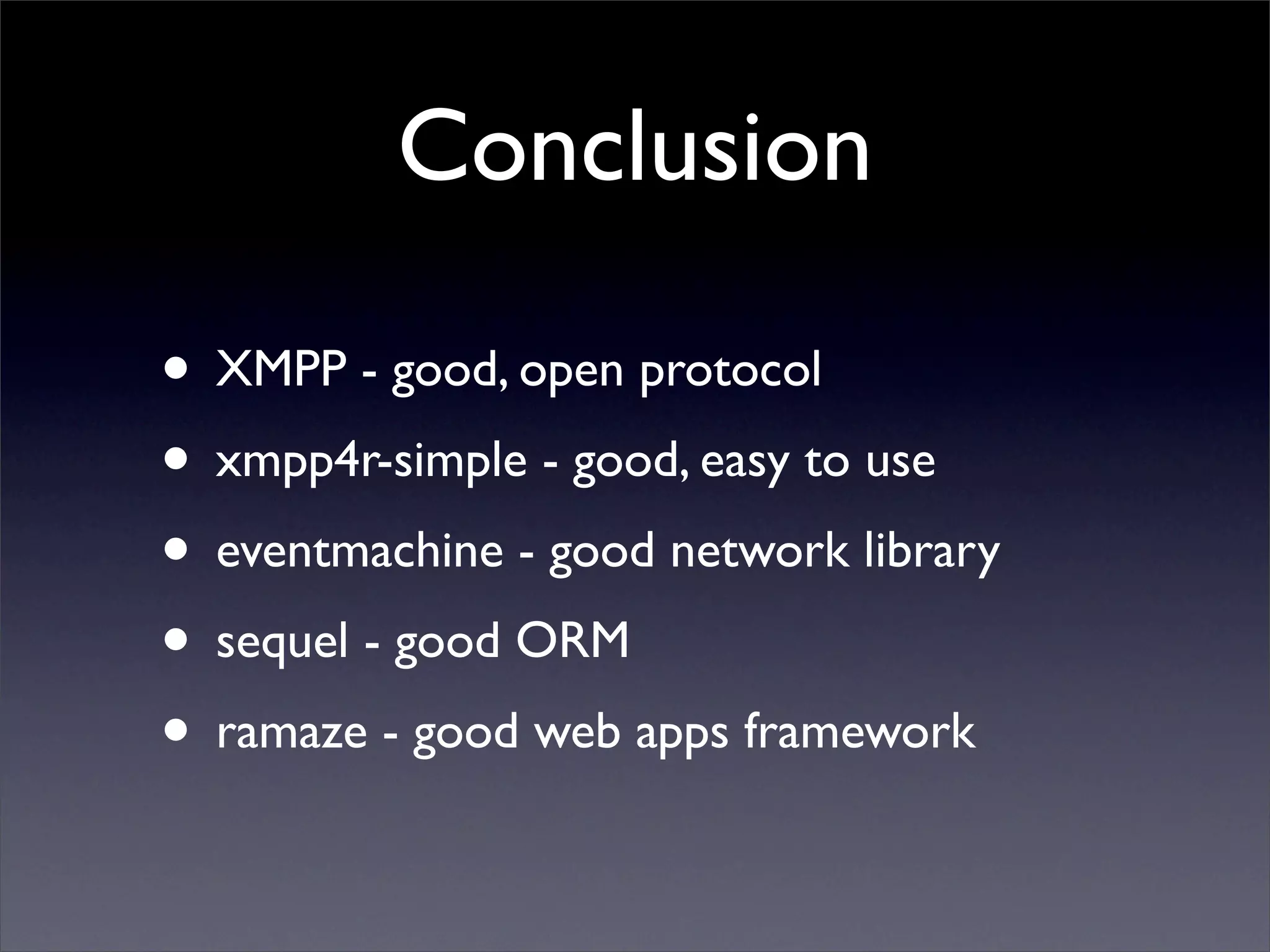 Microblogging via XMPP