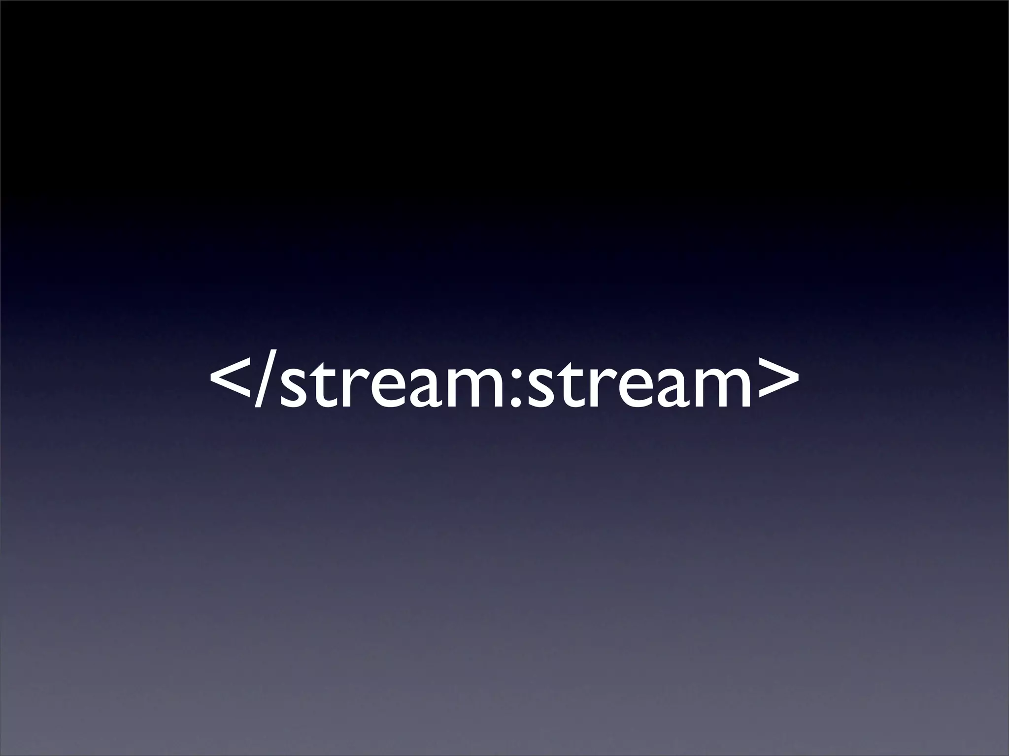 Microblogging via XMPP