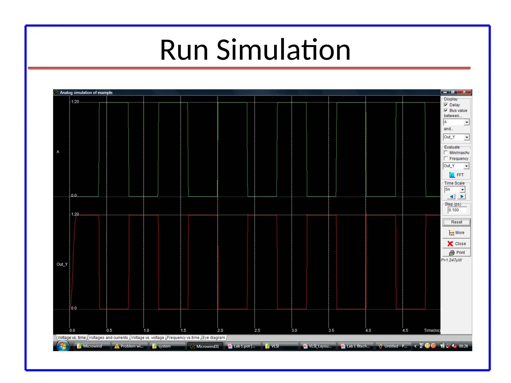 Run Simulation
 