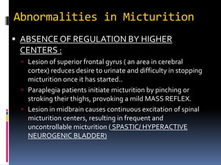 Micturition reflex | PPTX