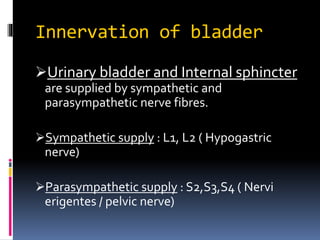 Micturition reflex | PPTX