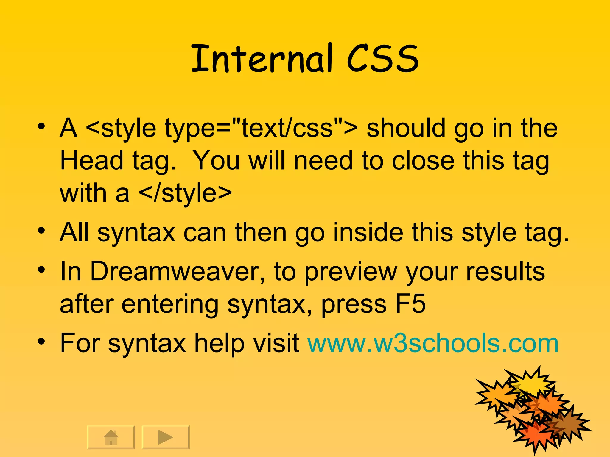 Cascading Style Sheets | PPT