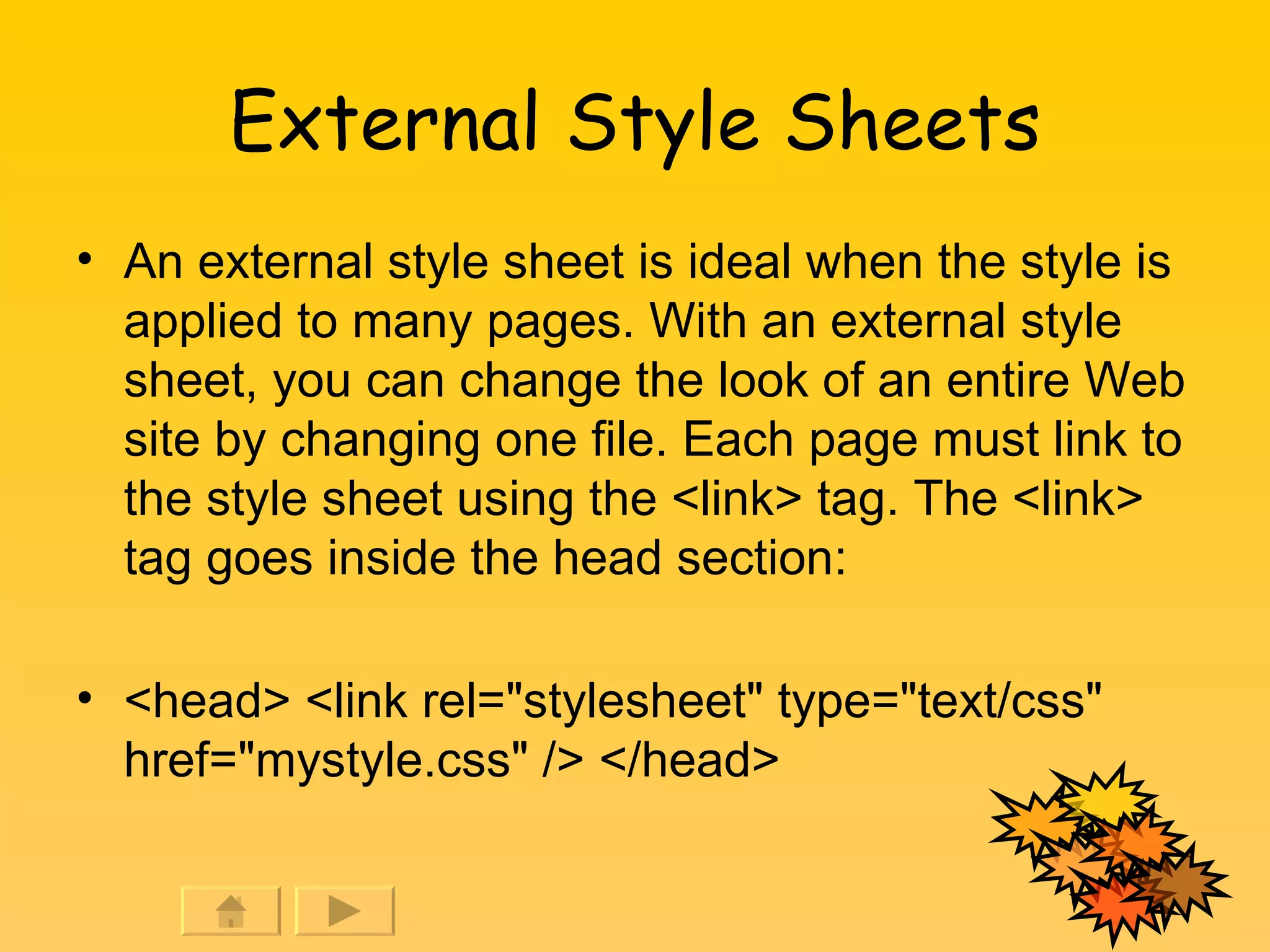 Cascading Style Sheets | PPT