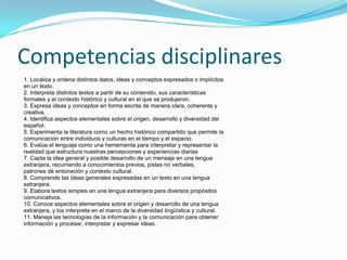 Clave BTCININ07 Profesores que elaboraron el programa de estudios: Alejandro Rey Sarabia Flores, Arturo Neri Sarabia, Bibiana Patricia Hernández Santana, Eva Landeros Brito, Gaspar Nájera Ramírez, Julio Rojas Carmona, Luis Ángel Guillén Hernández y María Lina Sánchez Rama. 