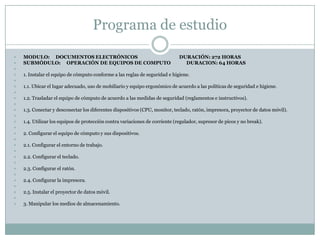 Elaboración de documentos electrónicos