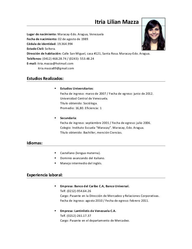 Mi Curriculum