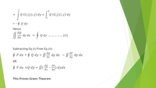 Green Theorem | PPTX