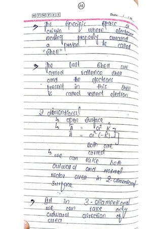 Mid term handwritten physics notes by Naeem Khan | PDF