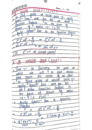 Mid term handwritten physics notes by Naeem Khan | PDF