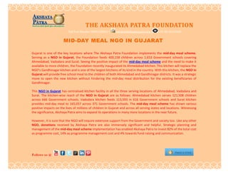 Mid day meal ngo in gujarat | PDF