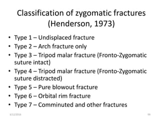 Mid facial fractures and their management | PPTX