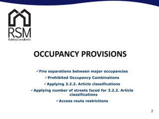 Ontario Building Code Mid-Rise Combustible Construction Comparison | PPSX