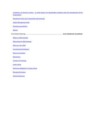 Mid semester exam notes