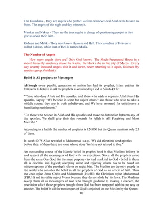 Angel Ridwan Islamiyat( fundamentals of islam) | DOC