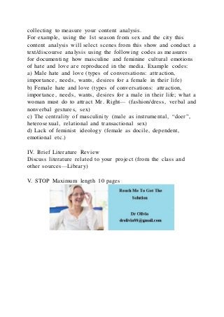 Mid-Term Statement of ProblemIssueContent Analysis Research Pape | PDF