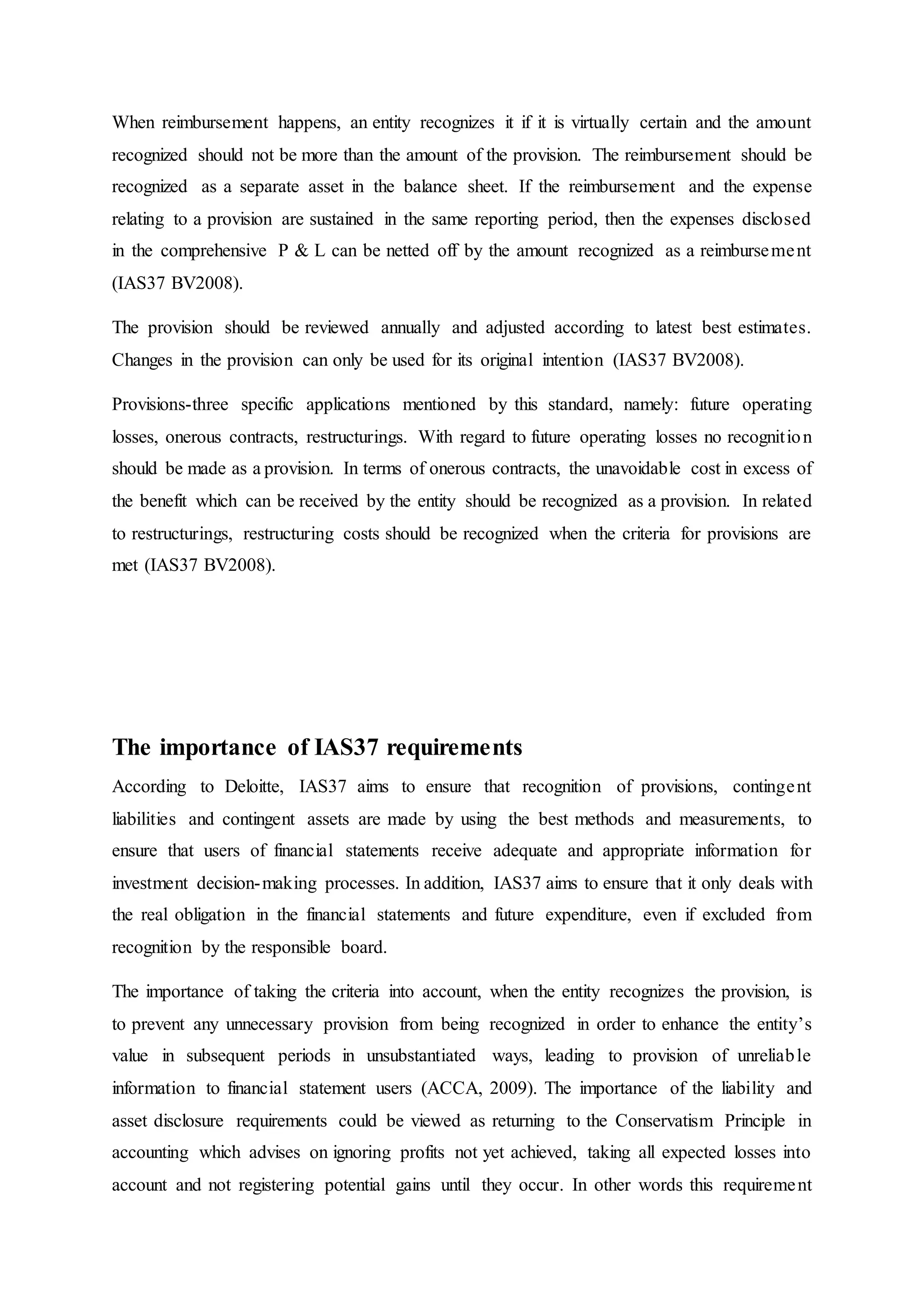 CHAPTER 1: IAS, IAS STANDARD, IAS ADAPTION, CONCEPTUAL FRAMEWORK AND CHAPTER 2: CURRENT LIABILITY, PROVISIONS