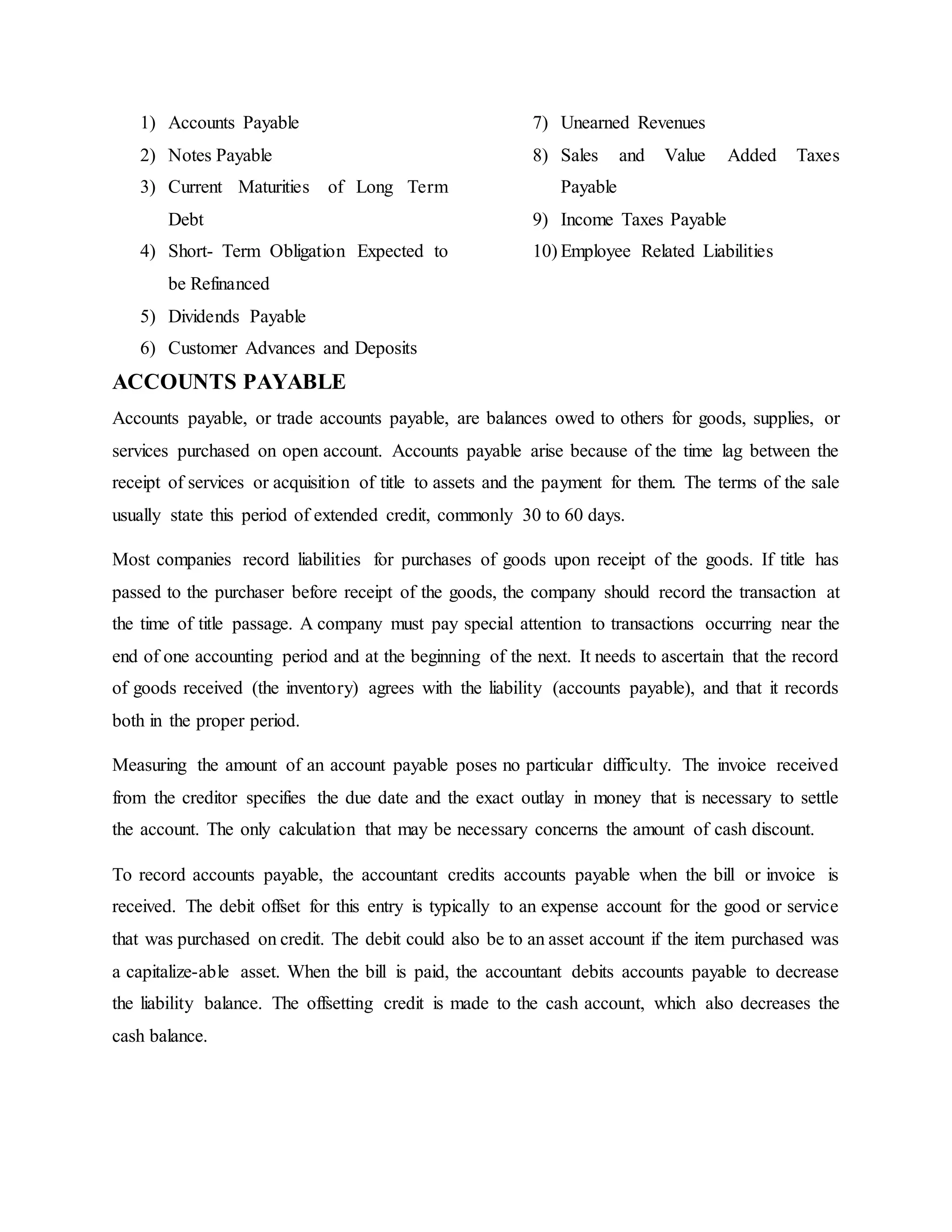 CHAPTER 1: IAS, IAS STANDARD, IAS ADAPTION, CONCEPTUAL FRAMEWORK AND CHAPTER 2: CURRENT LIABILITY, PROVISIONS