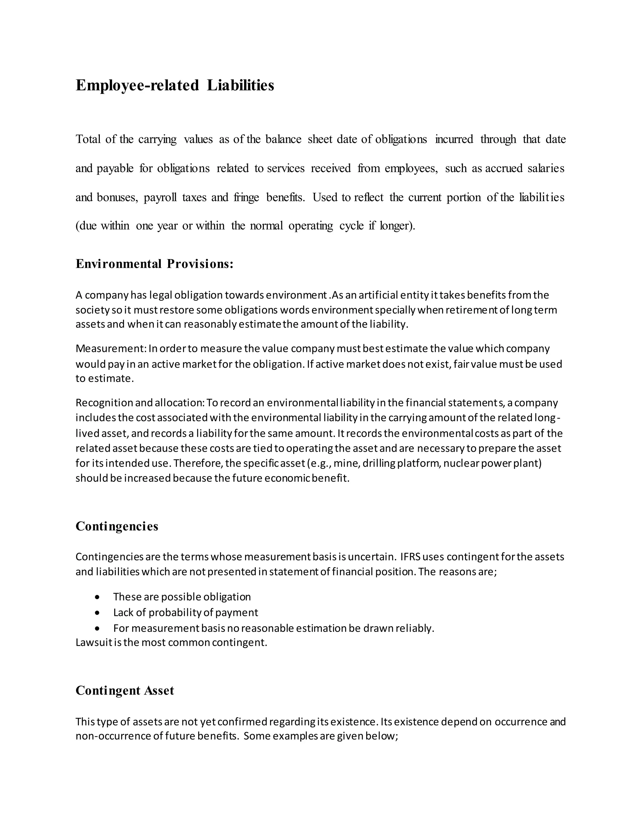 CHAPTER 1: IAS, IAS STANDARD, IAS ADAPTION, CONCEPTUAL FRAMEWORK AND CHAPTER 2: CURRENT LIABILITY, PROVISIONS