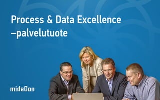 Process & Data Excellence
–palvelutuote
 