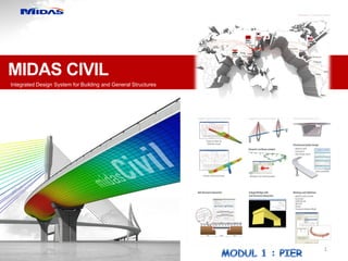 MIDAS CIVIL
Integrated Design System for Building and General Structures
1
 