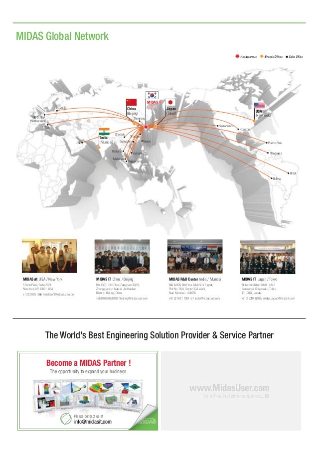 Midas Gen catalog