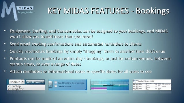 Midas Room Booking Midas Room Booking