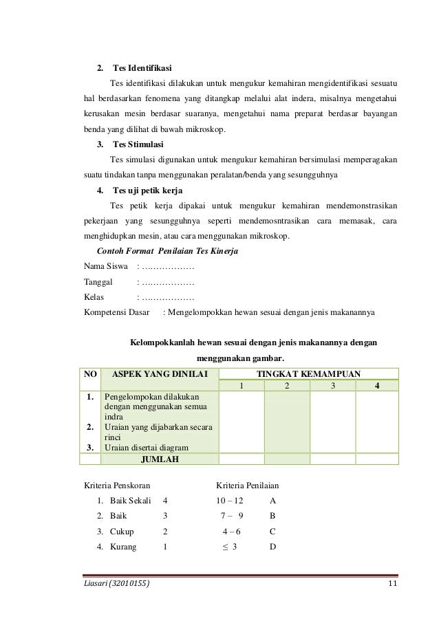 Mid Assessment Pembelajaran Biologi