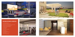 BUILDING FEATURES & AMENITIES
– Newly renovated modern lobby
– Exclusive art by Italian designer Alex Turko
– Stunning architecture by internationally-acclaimed Forum Architects
– Rooftop swimming pool with sweeping city views
– Rooftop gathering areas with putting green
– Covered gated parking
– 24-hour concierge
– Ground level retail and restaurants
– 24-hour security
– Private storage facilities
– Key card access controlled elevators
– Free Wi-Fi in lobby
– Midtown Perks Resident Program

www.miamicondoinvestments.com

 