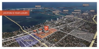 KEY BISCAYNE
SOUTH BEACH
MACARTHUR CAUSEWAY

BAYSIDE MARKETPLACE

PORTMIAMI

LOCATION IS YOUR LUXURY.

JUNGLE ISLAND

VENETIAN CAUSEWAY

BRICKELL

AMERICAN AIRLINES ARENA

DOWNTOWN
ADRIENNE ARSHT CENTER
FOR THE PERFORMING ARTS

BISCAYNE BAY

I-395
JULIA TUTTLE CAUSEWAY
BISCAYNE BLVD
NE 2ND AVE

N MIAMI AVE

NW 2ND AVE
4 MIDTOWN
2 MIDTOWN

NE 29TH AVE

WYNWOOD ARTS DISTRICT
MIDTOWN

I-95

MIAMI DESIGN DISTRICT
I-195

www.miamicondoinvestments.com
NE 36TH ST

 