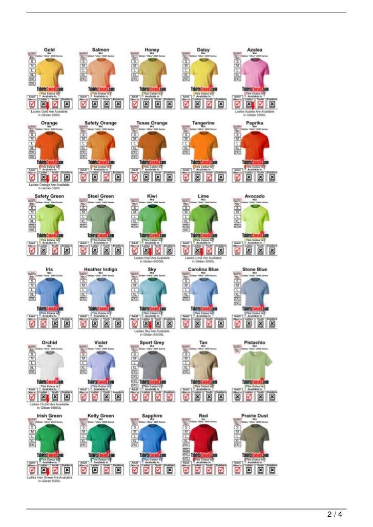 3 colour shirts
