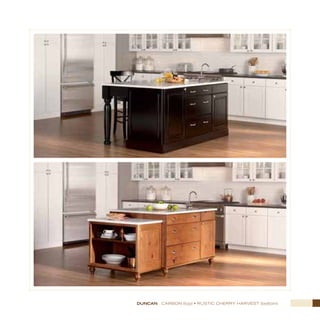 duncAn carbon (top) • RUSTIC CHERRY HARVEST (bottom)
 