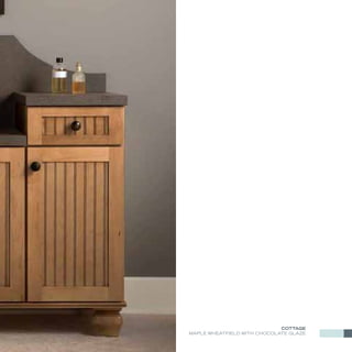 cottage
maple wheatfield with chocolate glaze
 