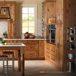 gilbert rustic alder natural chocolate glaze
 