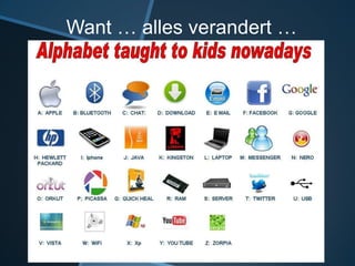 Want … alles verandert …
 