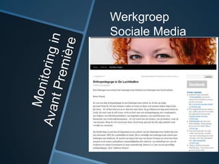 Werkgroep
Sociale Media
 