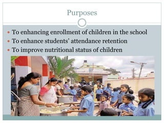 Mid day meal program | PPTX