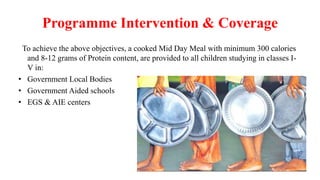 monitoring and evaluation of Mid day meal scheme | PPTX