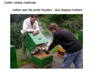 volken aan de praat houden - dus doppen breken Celler rotatie methode 